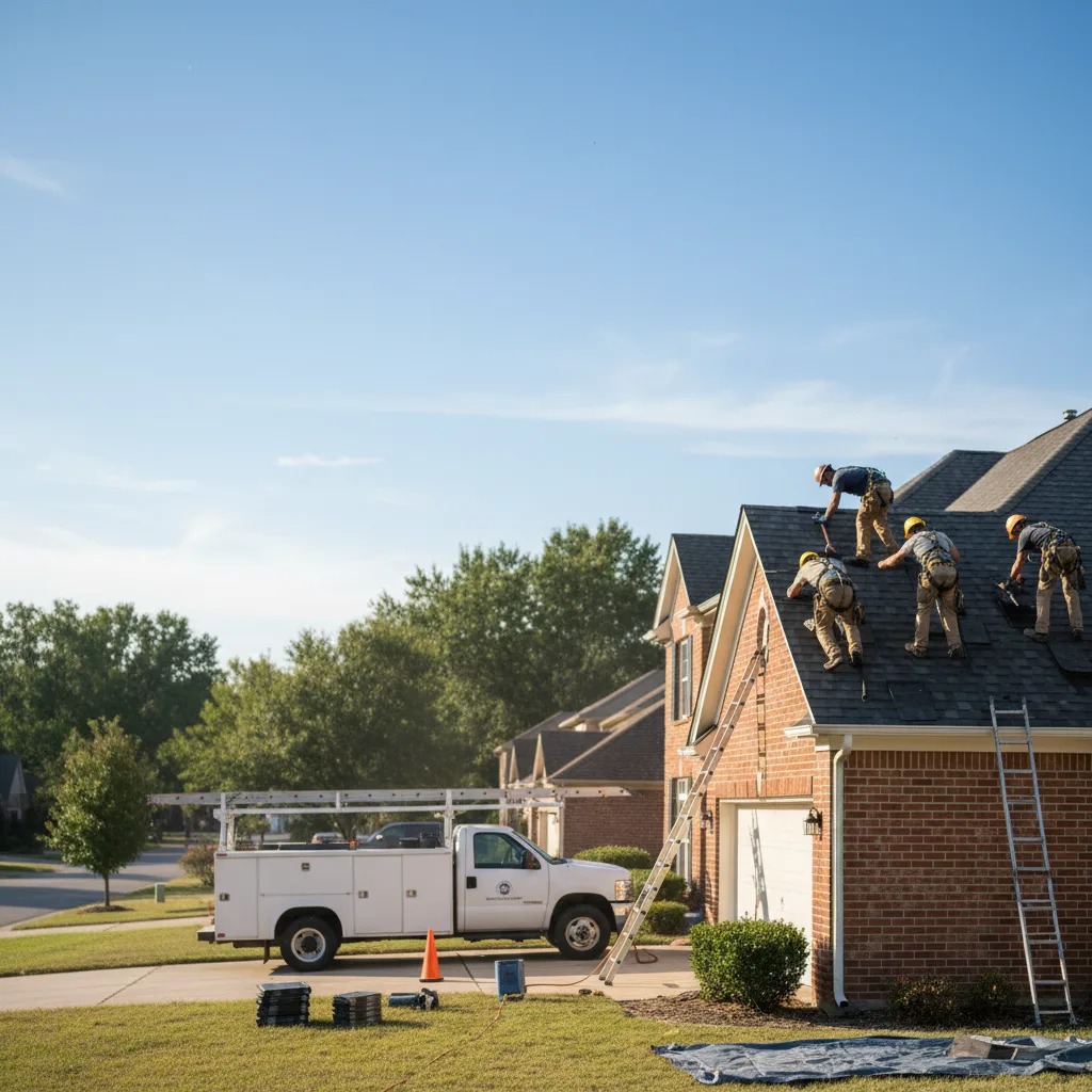 Roof Repair in Luther